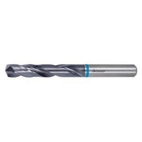 Garant Solid Carbide Drill, 5.5 mm Dia, 140 Deg Point Angle, TiAlN Coated, Plain Shank 122659 5,5